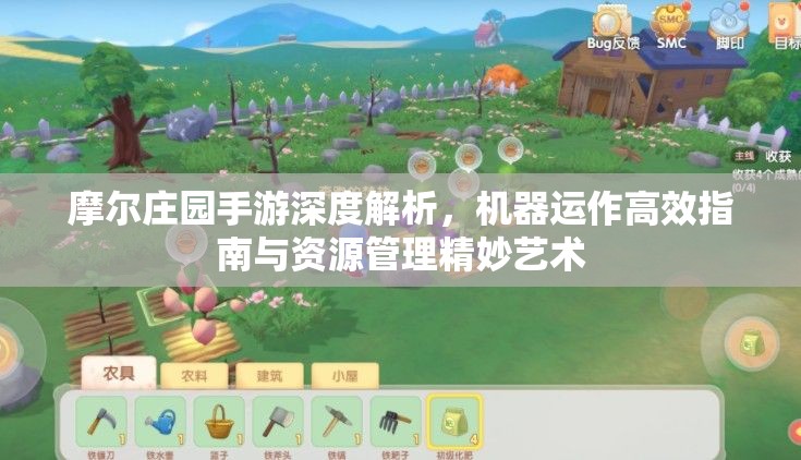 摩尔庄园手游深度解析，机器运作高效指南与资源管理精妙艺术
