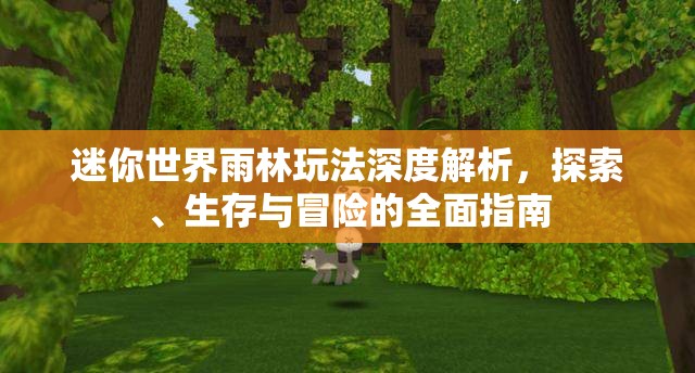 迷你世界雨林玩法深度解析，探索、生存与冒险的全面指南