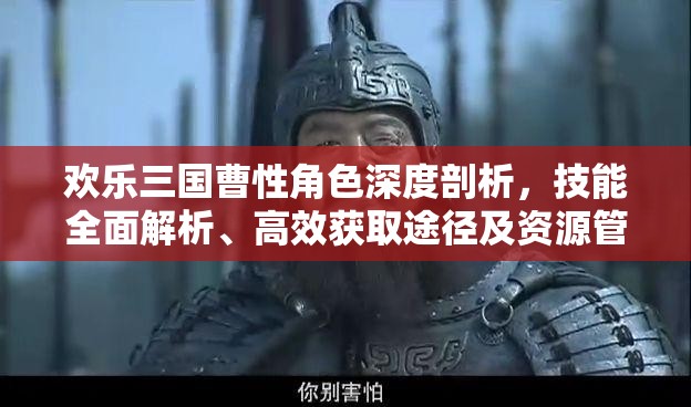 欢乐三国曹性角色深度剖析，技能全面解析、高效获取途径及资源管理优化策略