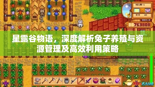 星露谷物语，深度解析兔子养殖与资源管理及高效利用策略