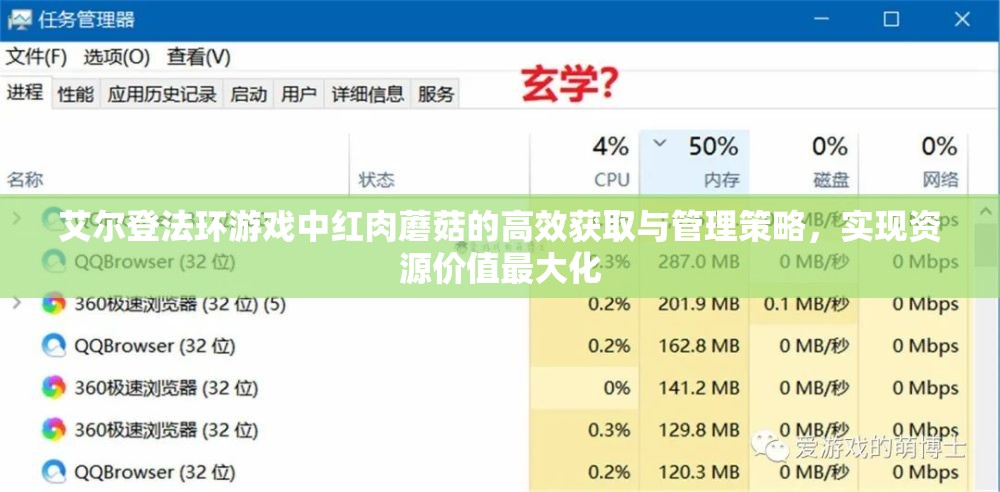 艾尔登法环游戏中红肉蘑菇的高效获取与管理策略，实现资源价值最大化