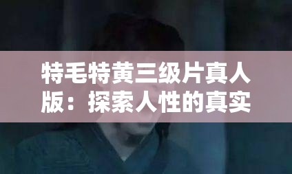 特毛特黄三级片真人版：探索人性的真实与黑暗