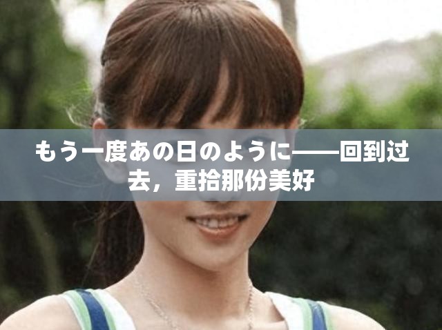 もう一度あの日のように——回到过去，重拾那份美好