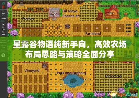 星露谷物语纯新手向，高效农场布局思路与策略全面分享