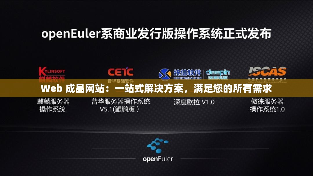 Web 成品网站：一站式解决方案，满足您的所有需求