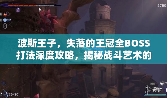 波斯王子，失落的王冠全BOSS打法深度攻略，揭秘战斗艺术的终极奥秘