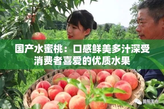 国产水蜜桃：口感鲜美多汁深受消费者喜爱的优质水果