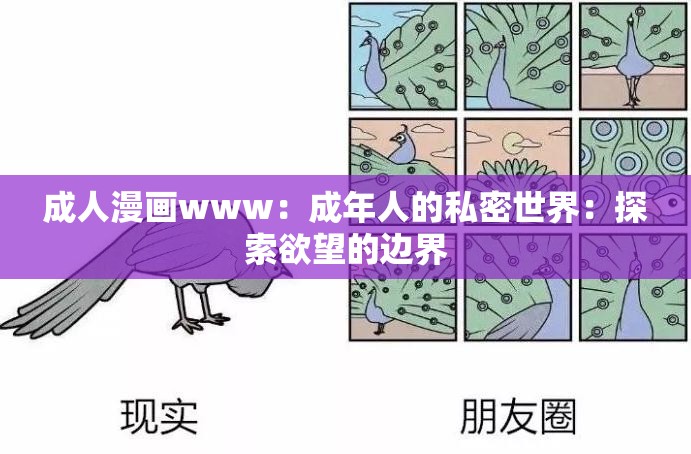 成人漫画www：成年人的私密世界：探索欲望的边界