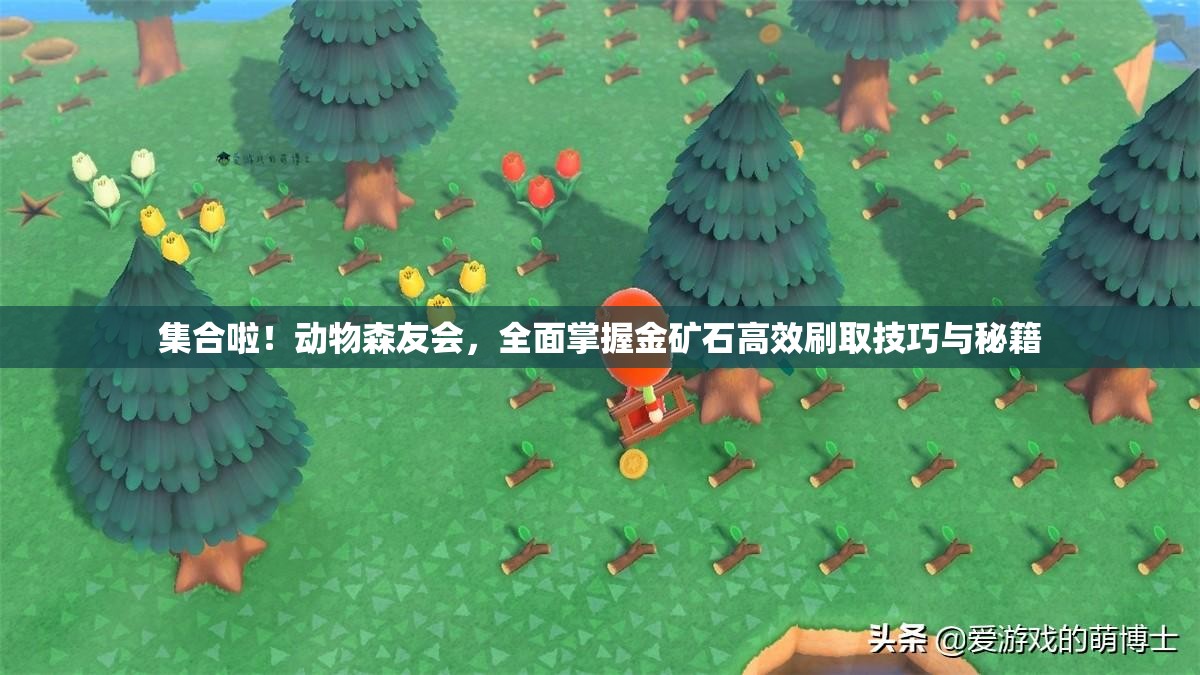 集合啦！动物森友会，全面掌握金矿石高效刷取技巧与秘籍