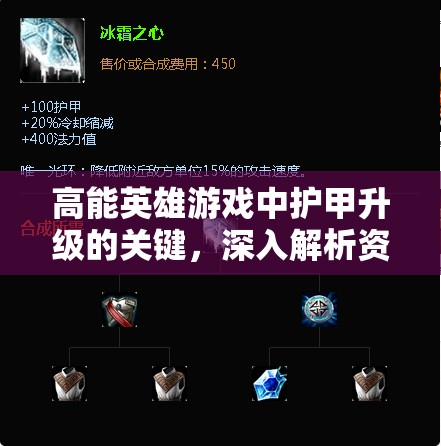 高能英雄游戏中护甲升级的关键，深入解析资源管理中的核心策略