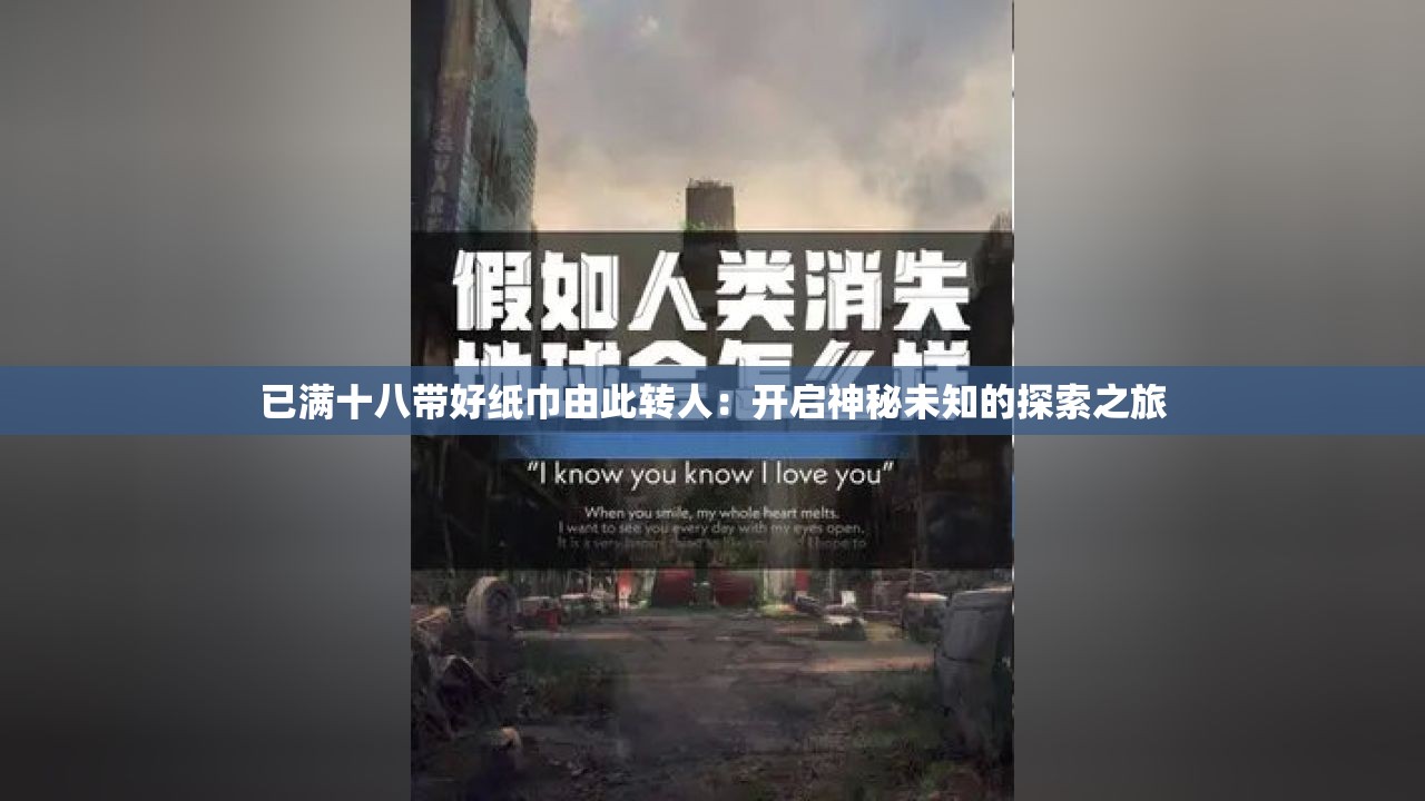 已满十八带好纸巾由此转人：开启神秘未知的探索之旅