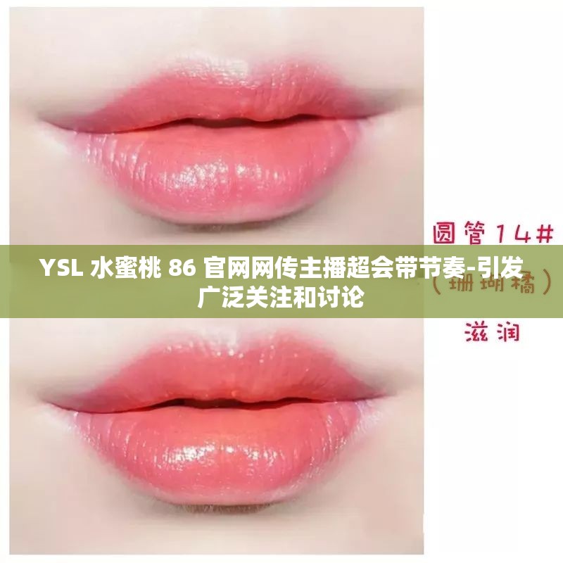 YSL 水蜜桃 86 官网网传主播超会带节奏-引发广泛关注和讨论