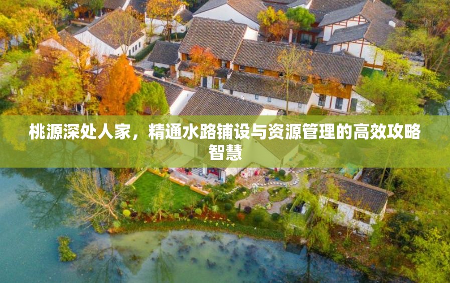 桃源深处人家，精通水路铺设与资源管理的高效攻略智慧