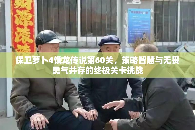 保卫萝卜4饿龙传说第60关，策略智慧与无畏勇气并存的终极关卡挑战