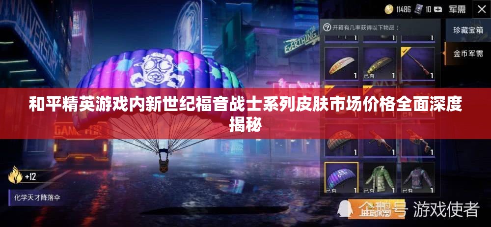 和平精英游戏内新世纪福音战士系列皮肤市场价格全面深度揭秘