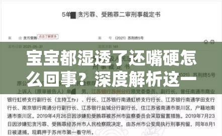 宝宝都湿透了还嘴硬怎么回事？深度解析这一现象背后的原因