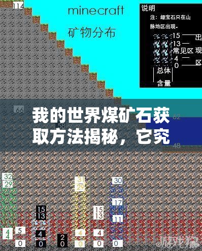 我的世界煤矿石获取方法揭秘，它究竟有哪些神奇的功能与作用？